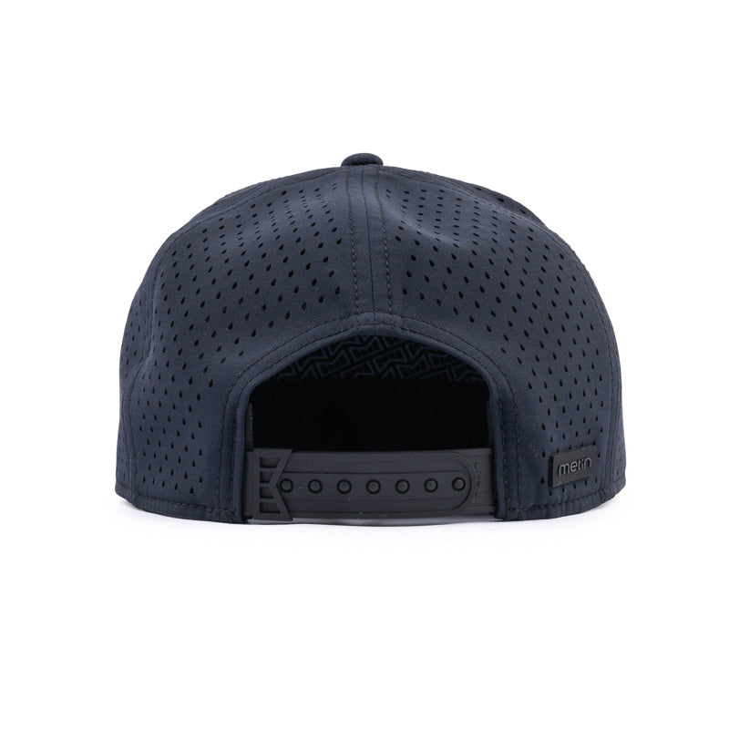 Melin Trenches Cap - Black (Red Patch) - Pack of 5 Caps