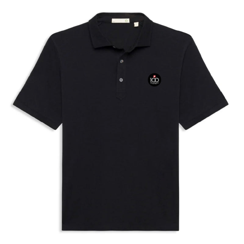 Men's 100th Anniversary TASC Everywear Polo - Black