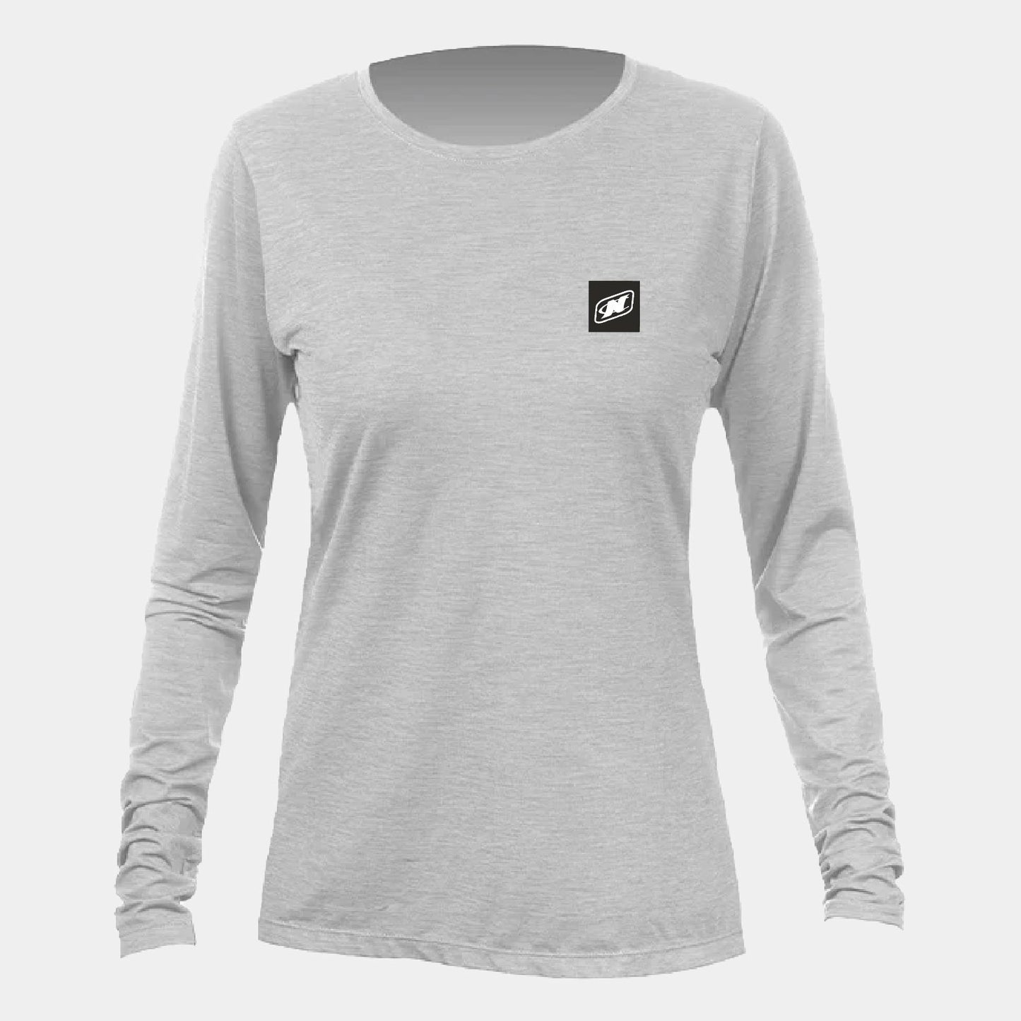 Women's Anetik LS Breeze Tech Shirt - Alloy Heather - Custom Dealer Logo