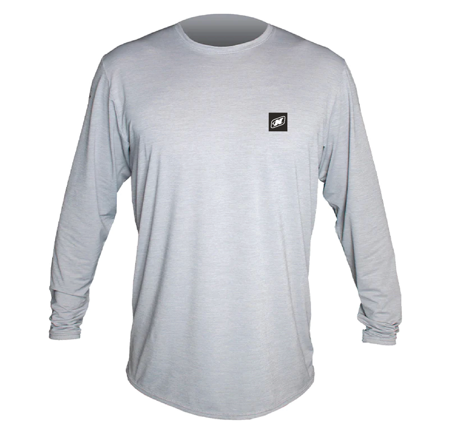 Men's Anetik LS Low Pro Tech Shirt - Alloy Heather