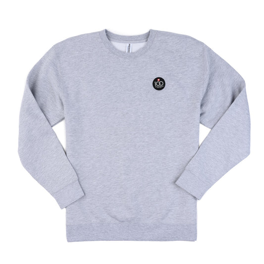 Unisex 100th Anniversary Crewneck Sweatshirt - Heather Grey