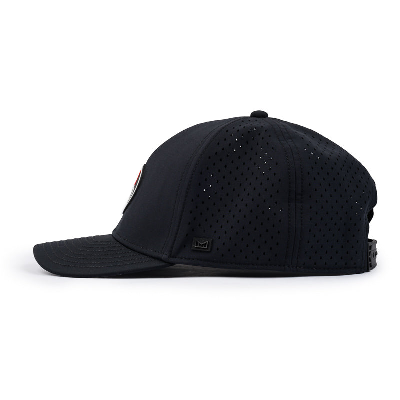 100th Anniversary Melin A-Game Cap - Black - Pack of 6 Caps