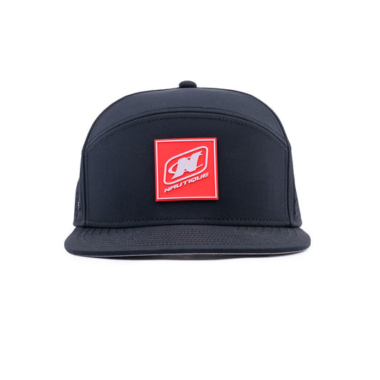 Melin Trenches Cap - Black (Red Patch) - Pack of 5 Caps