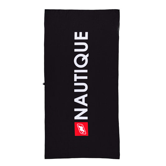 Sublimated Beach Towel - Black - Case of 12