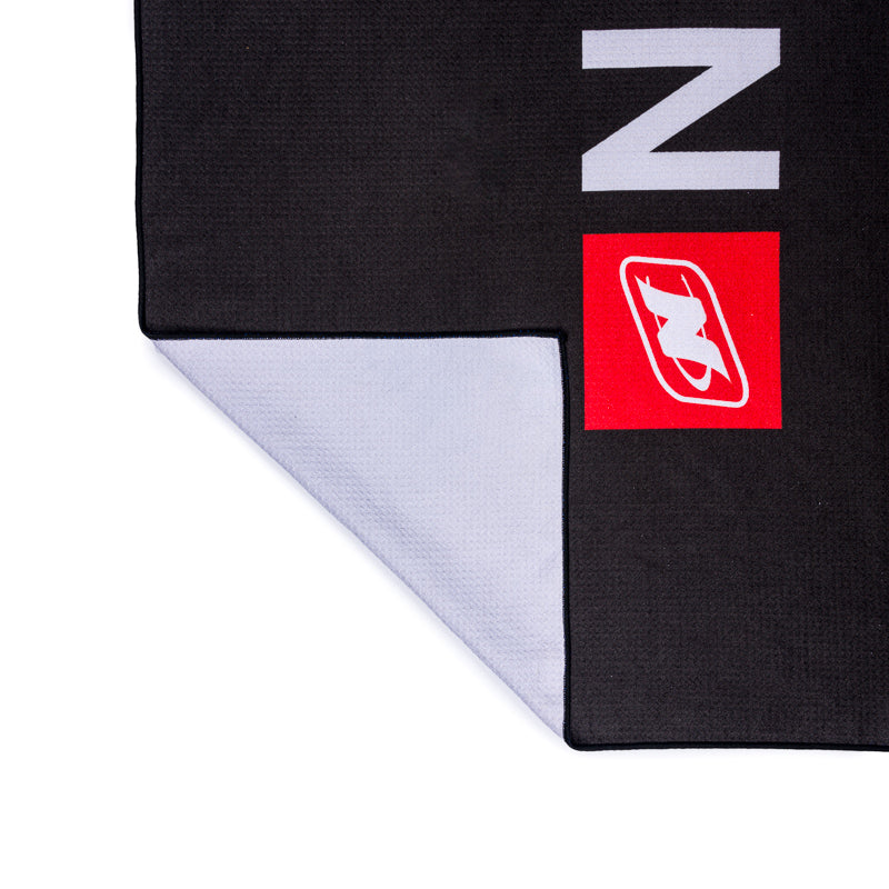 Sublimated Beach Towel - Black - Case of 12