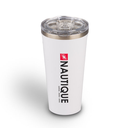 Corkcicle 16oz Insulated Tumbler - White - Case of 12 Tumblers