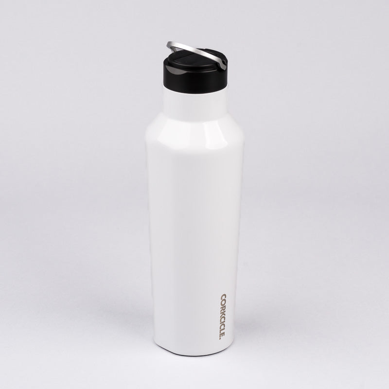 Corkcicle 20oz Sport Canteen - White - Case of 12 Canteens