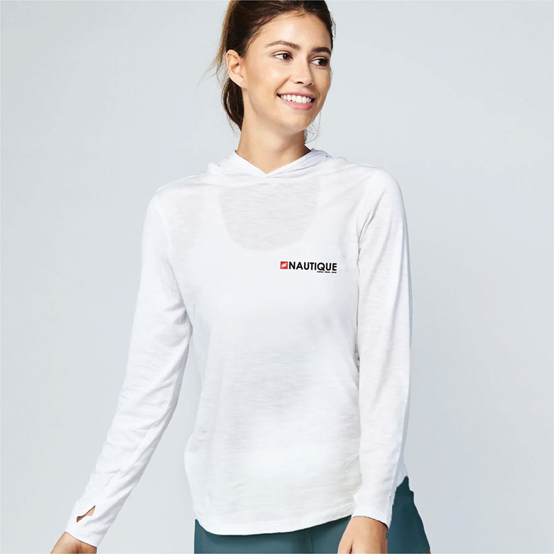 Women's TASC Recess Hoodie - White - Screen Print