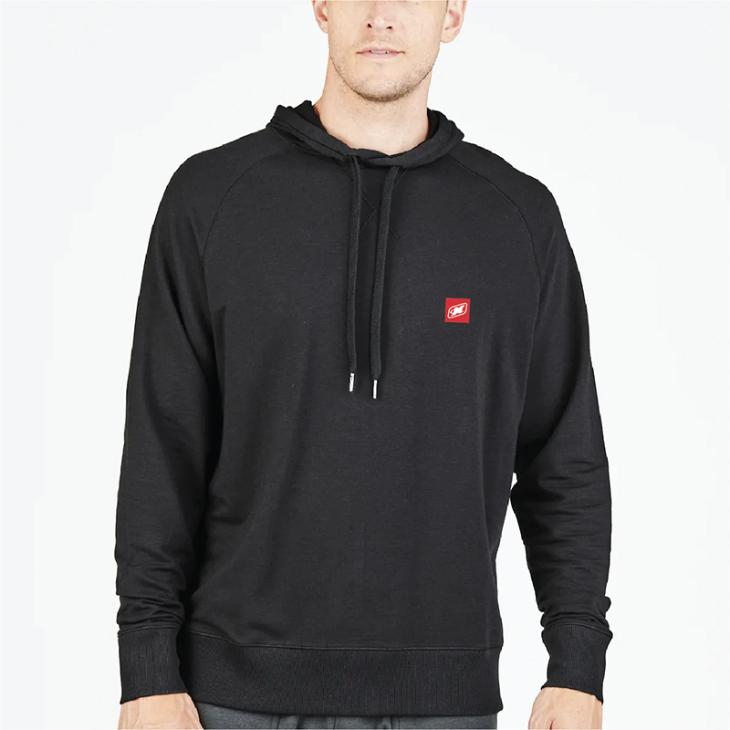 Men's TASC Varsity Terry Hoodie - Black - PVC Patch