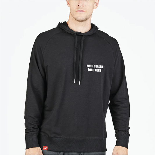 Men's TASC Varsity Terry Hoodie - Black - Custom Dealer Logo